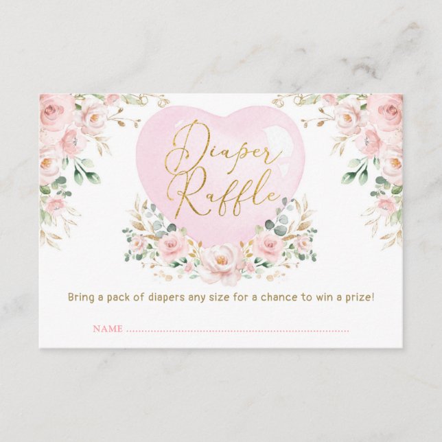 Valentineser Raffle Baby Tilläggskort (Framsida)