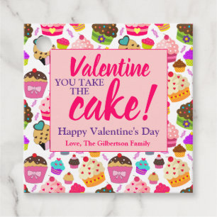 Valentineser som du tar Märkrn kummelgåva Gåvor Etiketter