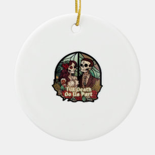 Valentineser tills döden gör oss till del Classic Julgransprydnad Keramik
