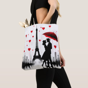 Valentineserna Paris Eiffel Torn Tygkasse