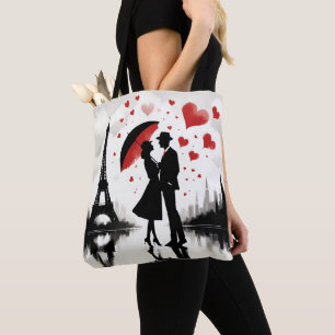 Valentineserna Paris Eiffel Torn Tygkasse