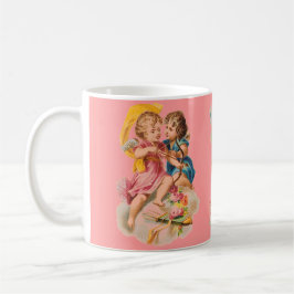 Valentineserna VICTORIAN ERA CHERUB FAIRY & CUPID Kaffemugg