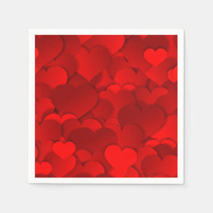 Valentinesernas hörn pappersservett