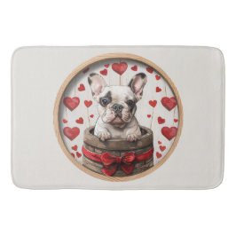 Valentiness Fransk Bulldog Badrumsmatta