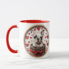 Valentiness Fransk Bulldog Mugg