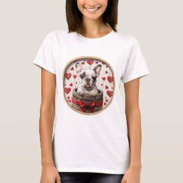 Valentiness Fransk Bulldog T Shirt