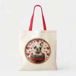 Valentiness Fransk Bulldog Tygkasse