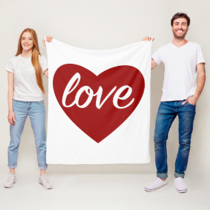Valentingåva Fleecefilt