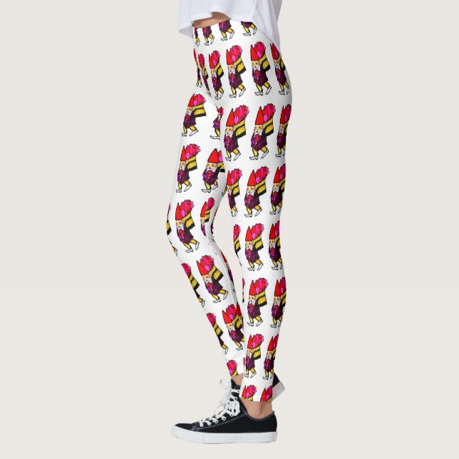 VALENTINGNOMEdamasker Leggings (Vänster)