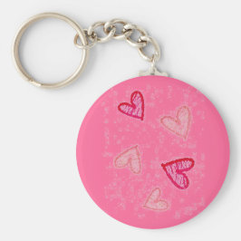 VALENTINHJÄRTOR NYCKELRING