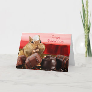 Valentinjordekorre Helgkort