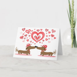 Valentinkärlektaxar Helgkort