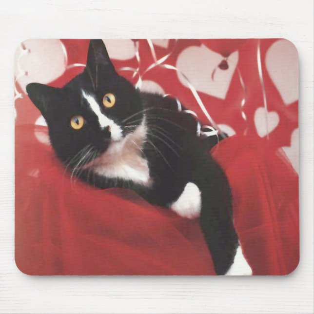 Valentinkatt Mousepad Musmatta (Framsidan)