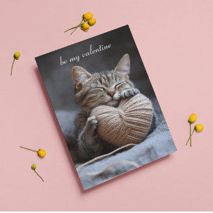 valentinkatt vykort