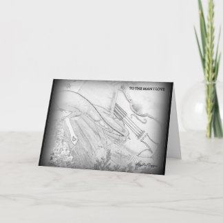 Valentinkort för cowboyen helgkort