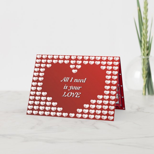 Valentinkort Helgkort (Framsida)