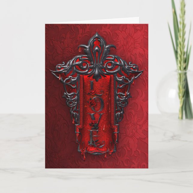 Valentinkort Helgkort (Framsida)