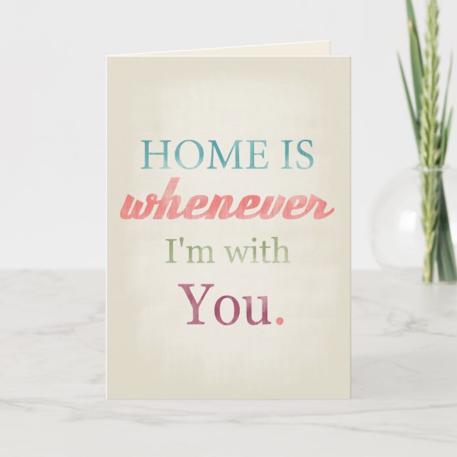 Valentinkort, Valentine Greeting Card, Retro Helgkort (Framsida)