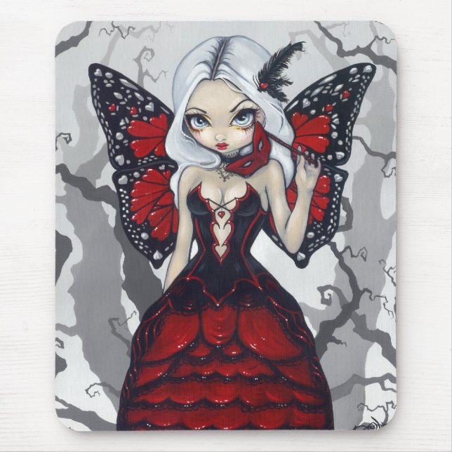 "Valentinmaskerad" Mousepad Musmatta (Framsidan)