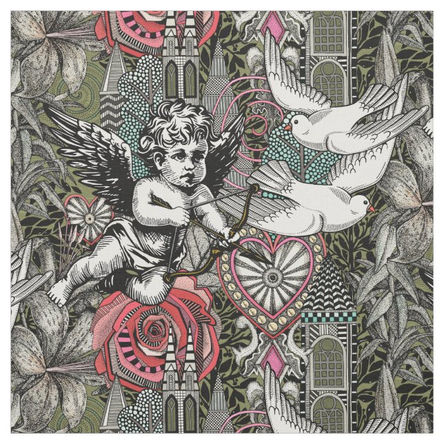 valentinmaximalism kol mossa tyg (Provkarta)