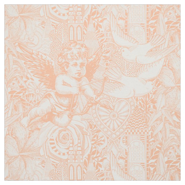 valentinmaximalism peach fuzz white tyg (Provkarta)