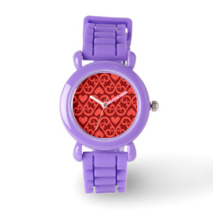 Valentinmönster Armbandsur