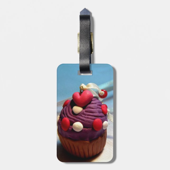Valentinmuffin Bagagebricka (Baksidan Lodrät)