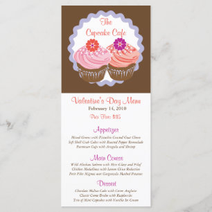Valentinmuffins Meny