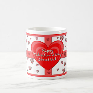 Valentinmugg (den hemliga palen) kaffemugg