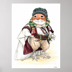 Valentino Mouse Poster