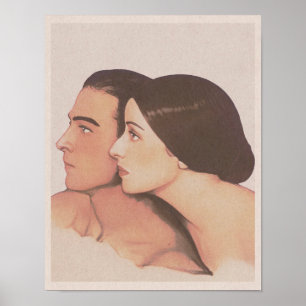 Valentino och Rambova: Älskare Art Print (1923) Poster