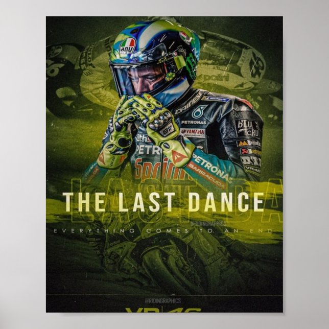 valentino rossi, moto gp legend,    the doctor 46, poster (Framsidan)