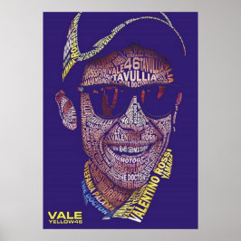 valentino rossi, moto gp legend, the doctor 46, poster