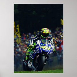 valentino rossi, moto gp legend, the doctor 46, poster