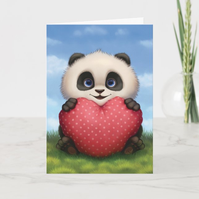 ValentinPanda Helgkort (Framsida)