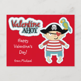 Valentinpirat Ahoy Helg Vykort