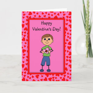 Valentinpojke Helgkort