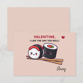 Valentinpresent till klassrummet "Sushi, så som du