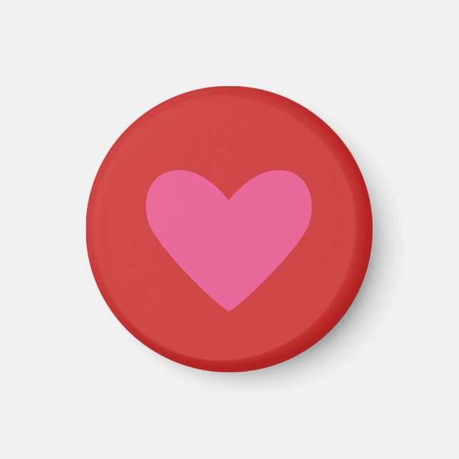 VALENTINS DAGS 1,4-TÅGSMART - SMÅ MAGNET (Framsidan)