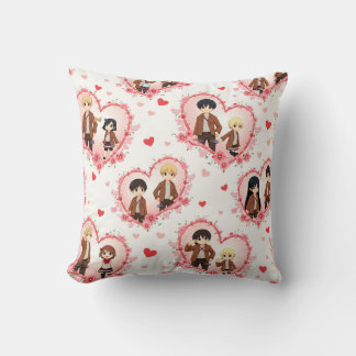 VALENTINS DAGS ANIME CUSHION KUDDE