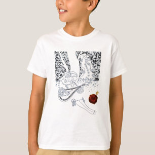 VALENTINS DAGS ROMANTISKA ÄLSKARE RED VAX SEAL HEA T SHIRT
