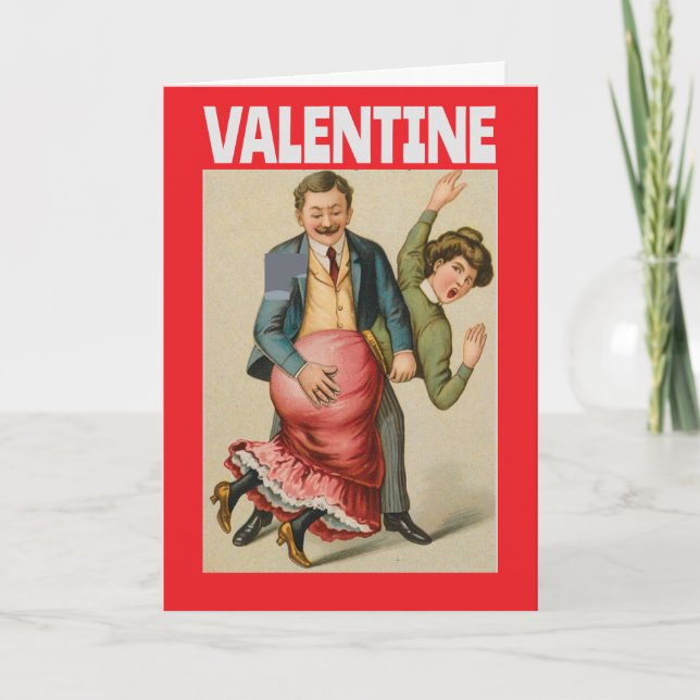 VALENTINS DAGSBANKSKORT TACK KORT (Framsida)