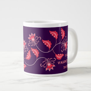 VALENTINS DAY GIFT FÖR GIRLFRIEND, WIFE, MAKE JUMBO MUGG