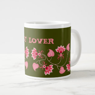 VALENTINS DAY GIFT FÖR GIRLFRIEND, WIFE, MAKE JUMBO MUGG