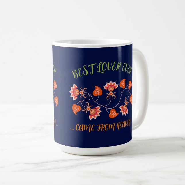 VALENTINS DAY GIFT FÖR GIRLFRIEND, WIFE, MAKE KAFFEMUGG (Framsida höger)