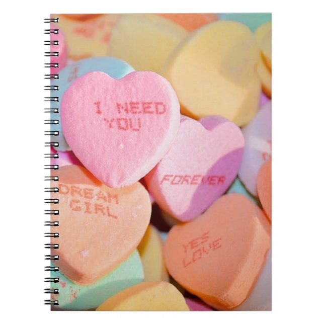 VALENTINS KANDJHJÄRTA ANTECKNINGSBOK (Framsidan)