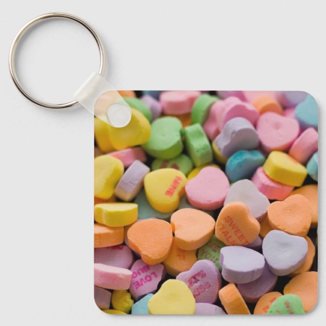 VALENTINS KANDJHJÄRTA NYCKELRING (Framsida)
