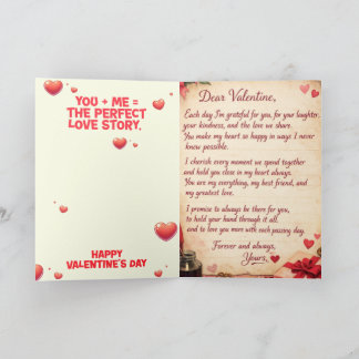 VALENTINS- OCH BRÖLLUPSKORT ANTECKNINGSKORT