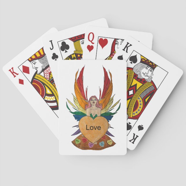 Valentinsfeer Casinokort (Baksidan)