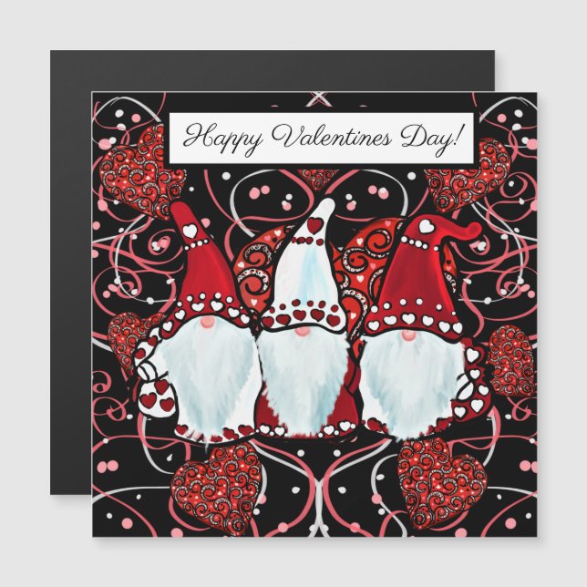 VALENTINSGNOMAR   (Fram/baksida)